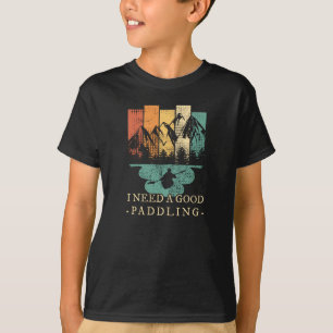 T-shirt Kayaking Canoë Retro