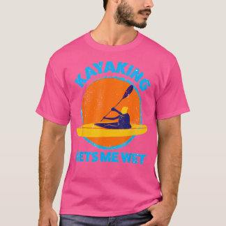 T-shirt Kayaking M'accueille Humide et drôle Halloween Noë