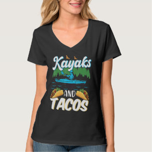 T-shirt Kayaks et Tacos Tacos Kayaks