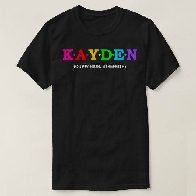 T-shirt Kayden Companion Force 1 (Design devant)