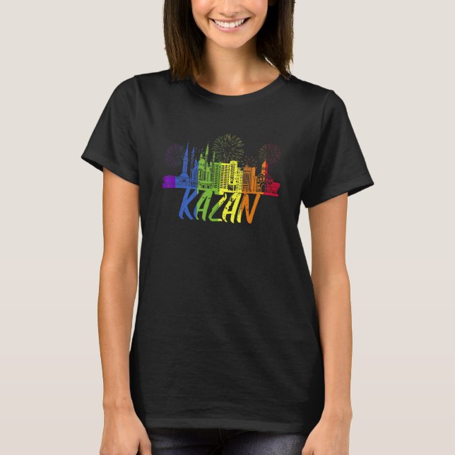 T-shirt Kazan Pride Skyline Pride (Devant)