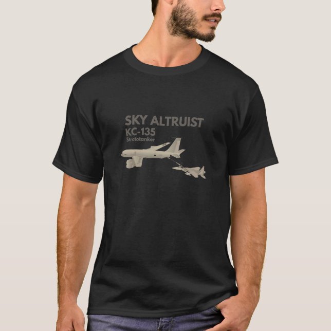 T-shirt KC-135 Avion de ravitaillement F-15 (Devant)