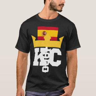 T-shirt Kc Kansas City Crown Unique Royal Blue Vintage Kc
