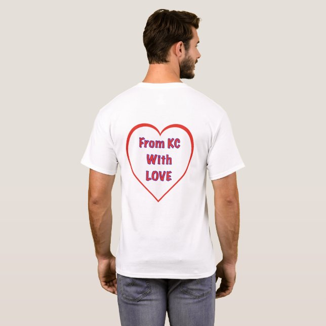 T-Shirt KC Love (Dos entier)