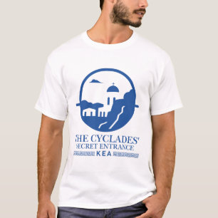 T-shirt Kea : l'entrée secrète des Cyclades