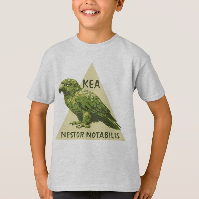 T-shirt Kea oiseau de Nouvelle-Zélande (Devant)