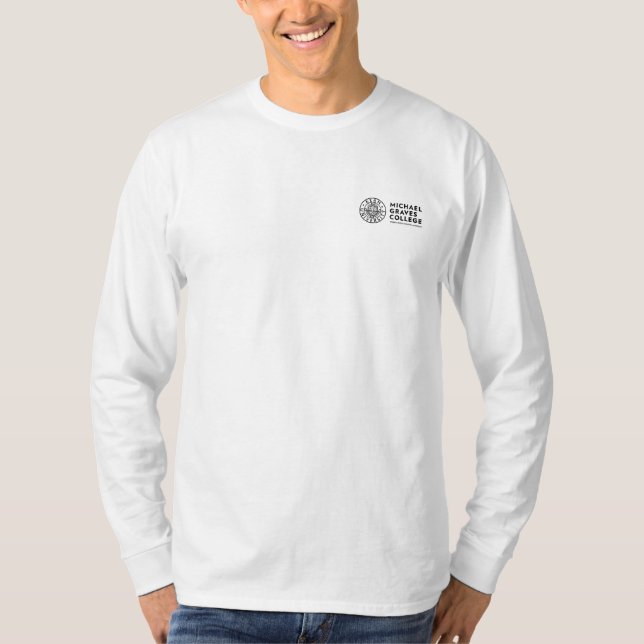 T-shirt Kean MGC Michael Graves College Fermeture Éclair S (Devant)