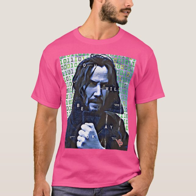 T-shirt Keanu Reeves (Devant)