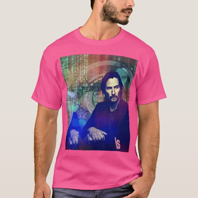 T-shirt Keanu Reeves (Devant)