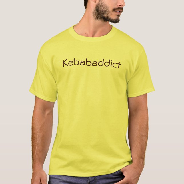 T-shirt Kebabaddict (Devant)