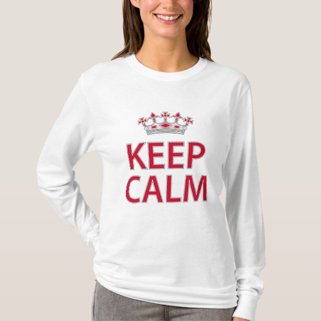 T-shirt Keep calm (Devant)