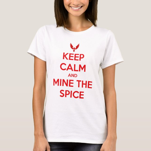 T-shirt Keep calm (Devant)