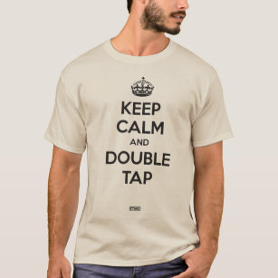 T-shirt Keep Calm and Double TAP