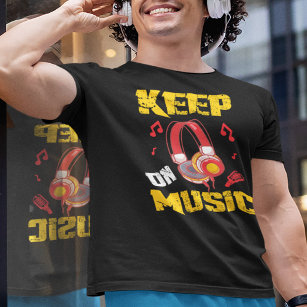 T-shirt Keep On Music Performers Instrumentalists