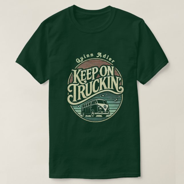 T-shirt Keep On Truckin’ Retro 60s (Design devant)