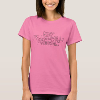 T-shirt Keep Pflugerville Pfriendly Women's Tie Dye