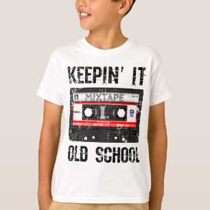 T-shirt Keepin It Old School 80s et 90s Hip hop