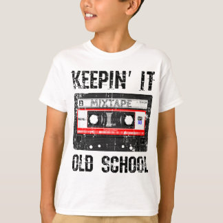 T-shirt Keepin It Old School 80s et 90s Hip hop