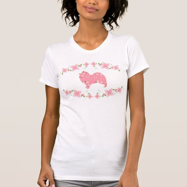 T-shirt Keeshond (Devant)