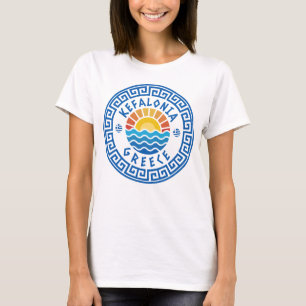 T-shirt Kefalonia, Grèce - Sunshine And Sea Women