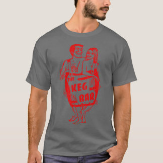T-shirt Keg Bar Retro Defunct Tavern