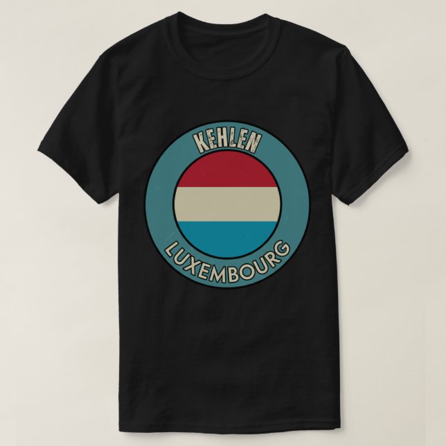 T-shirt Kehlen, Luxembourg (Design devant)