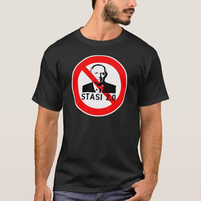 T-shirt Keine Stasi 2,0 (Devant)