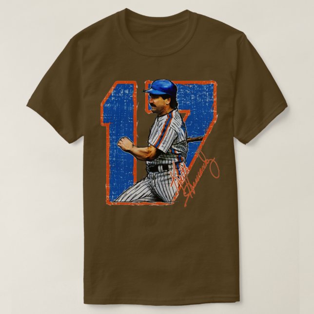 T-shirt Keith Hernandez New York M Game (Design devant)