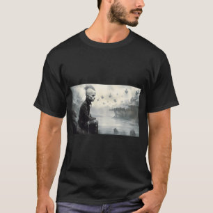 T-shirt Keith le poisson aéroporté punk