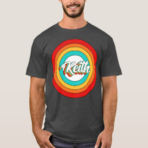 T-shirt Keith Nom Chemise Vintage Keith Cercle