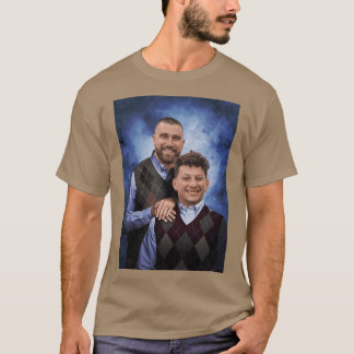 T-shirt Kelce and Mahomes Stepbrothers retro