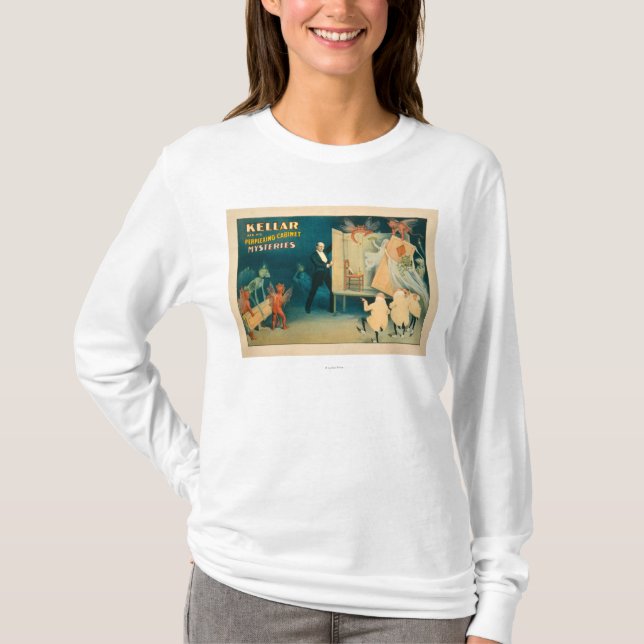 T-shirt Kellar et ses Magi embarrassants de mystères de (Devant)