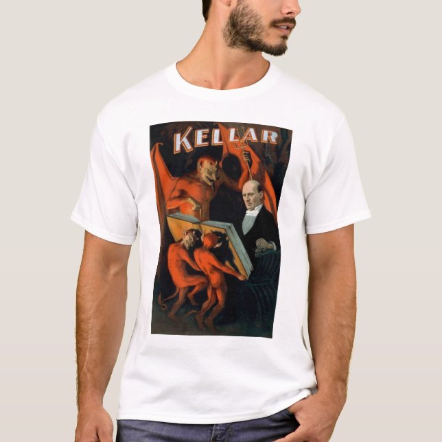 T-shirt Kellar le magicien (Devant)