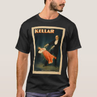 Kellar le magicien avec un diable Poster vintage i