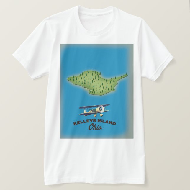 T-shirt Kelleys Island Ohio (Design devant)