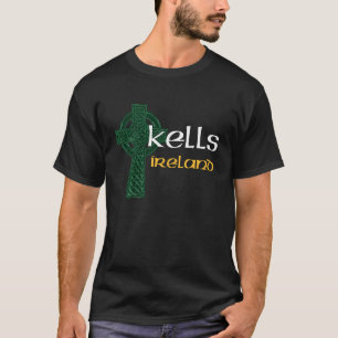 T-shirt KELLS MEATH Irlande Armoiries de comté Vintage
