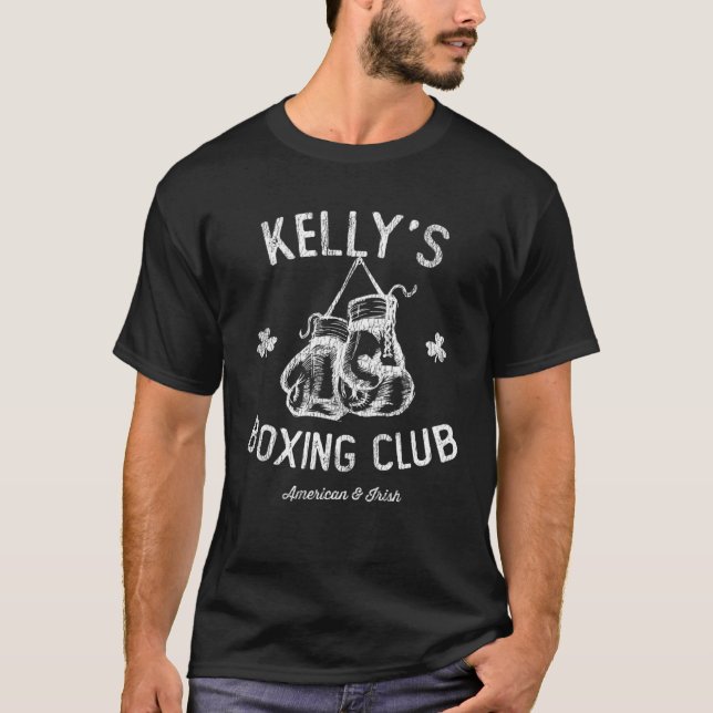 T-shirt Kelly s Boxing Club  American Irish Boxer (Devant)