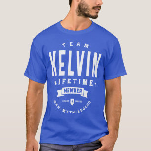 T-shirt Kelvin Nom personnalisé Cadeau d'anniversaire