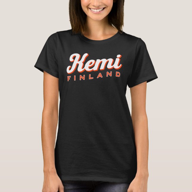 T-shirt Kemi Finlande (Devant)