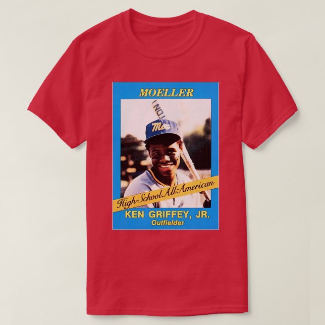 T-shirt Ken Griffey Jr MOELLER Baseball d (Design devant)