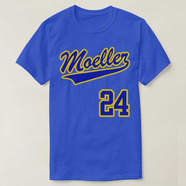 T-shirt Ken Griffey Jr MOELLER Jersey Avant Imprimer (Design devant)
