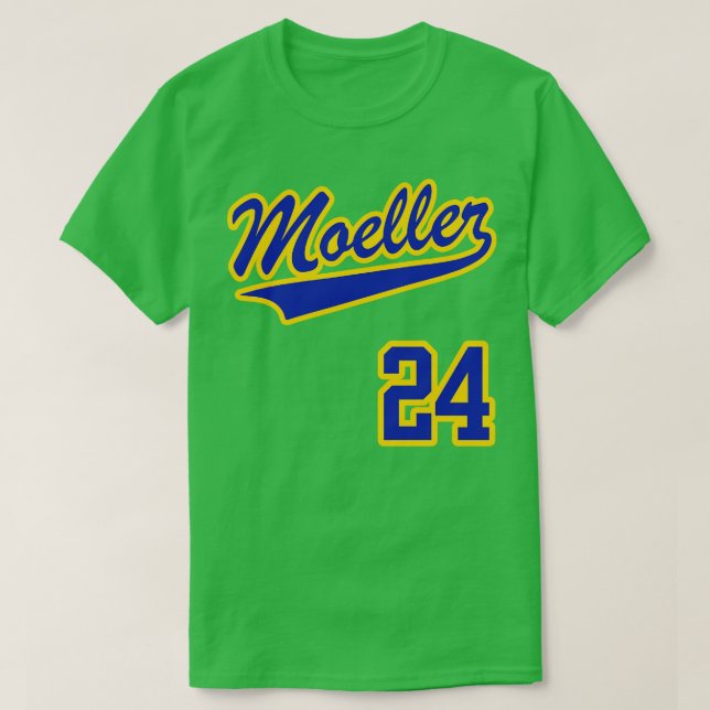 T-shirt Ken Griffey Jr MOELLER Jersey Avant Imprimer (Design devant)