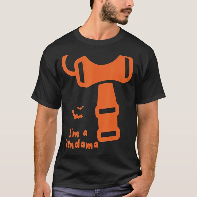 T-shirt Kendama Halloween Kendama Costume Je suis A Kendam (Devant)