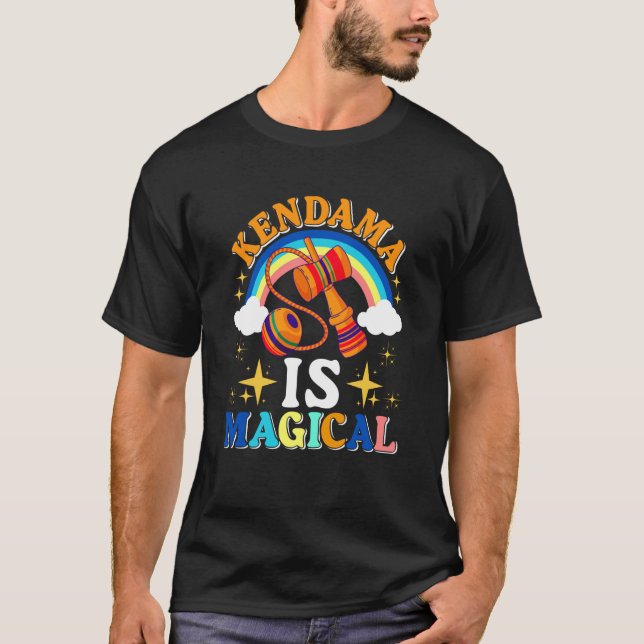T-shirt Kendama magique (Devant)