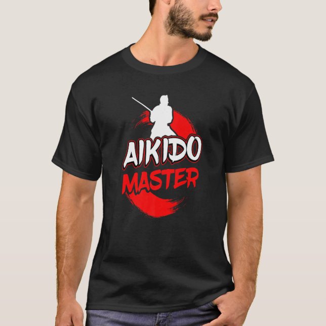 T-shirt Kendo Aikido Master Kenjutsu Japon Martia japonais (Devant)
