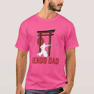 T-shirt Kendo Papa Japonais Martial Art Design Citation