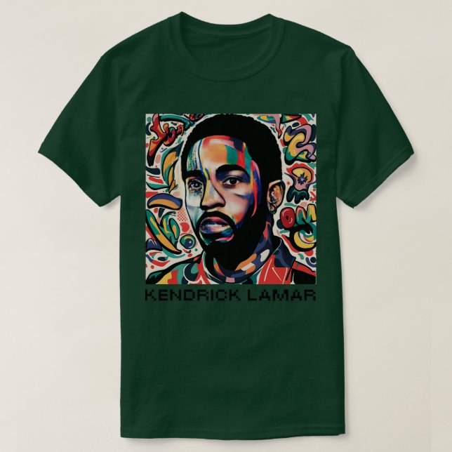 T-shirt Kendrick Lamar (Design devant)