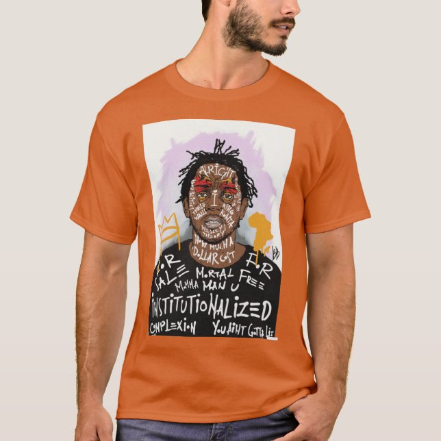 T-shirt Kendrick Lamar gift (Devant)