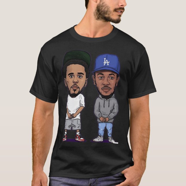 T-shirt KENDRICK LAMAR JCOLE gift (Devant)