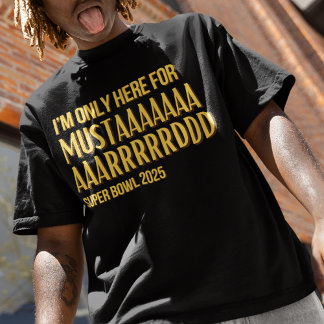 T-shirt Kendrick Lamar - Mustard - Super Bowl 2025